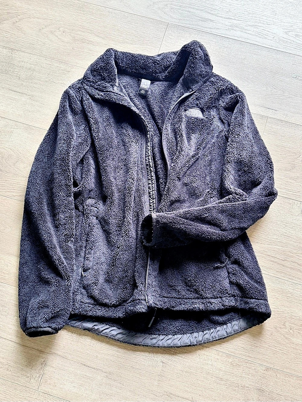 The North Face Fleece Full-Zip Jacket in Black